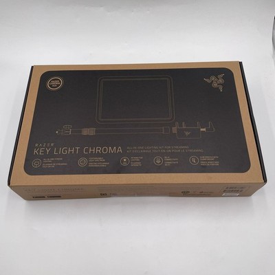 Razer Key Light Chroma RGB Streaming Light, 2800 Lumens, App Control Clamp Mount