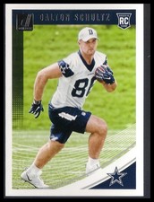 Dalton Schultz 2018 Donruss Rookie Card!!. rookie card picture