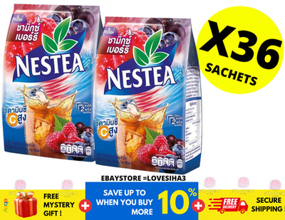 NESTEA Instant Mixed Berries Tea Mixes High Vitamin C (12.5g x 18 sachet) 2 PACK