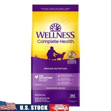 Senior Dry Dog Food Chicken Barley 30lb Kibble Whole Body Health Omega Acids New 3.51 per pound