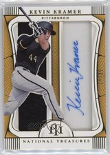 2022 National Treasures Jumbo Gear Signatures Gold 17/25 Kevin Kramer Auto 0u2j