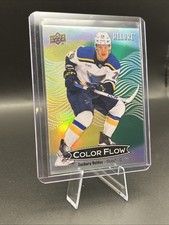 2024-25 Upper Deck Allure - Color Flow Zachary Bolduc #CFL-60 Yellow Green (RC)