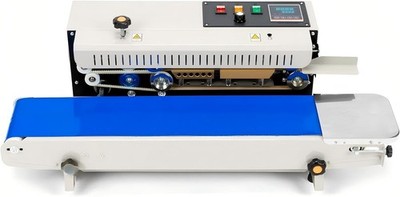 VONPACK FR-900 Automatic Continuous Band Sealing Machine Bag Sealer Industria...