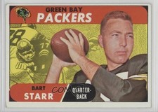 1968 Topps Bart Starr #1 HOF 0h1