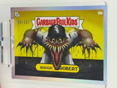 2022 Garbage Pail Kids x MLB Alex Pardee ROUGH ROBERT #13a Rainbow 096/250