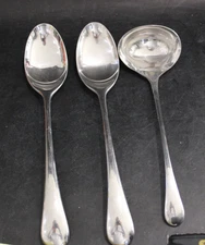 Dansk Torun 3 Serving Pieces (2 Spoon,  Lgr Gravy Label)