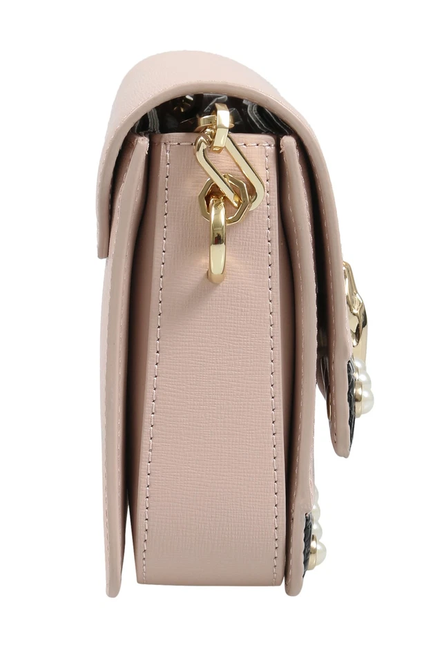 Bolso de hombro Roberto Cavalli HXLPAY D96 nude/negro Foto 3 de 4