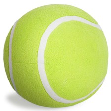 Tennis Ball Plush, 11.8" Soft Tennis Stuffed Toy Tennisball Throw Pillow Fluf...