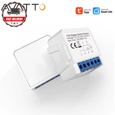 Zigbee Tuya 1/2/3/4 Gang Mini Smart Switch DIY Light Switches Module Two-Way Con