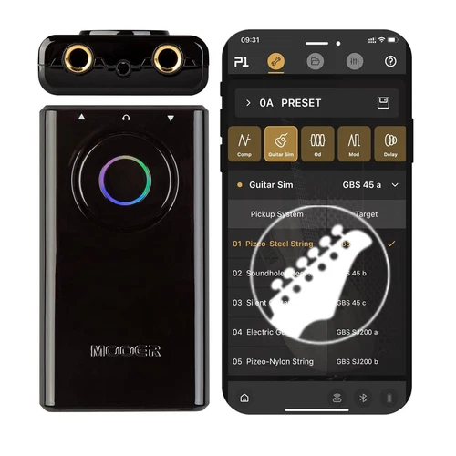 Prime P1 Multi-Effects Processor Headphone Amp, Bass Guitar Pedals with 126 E...