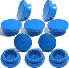 10pcs Hub Cap Rubber Plugs Color: 10pcs Blue Hub Cap Rubber Plugs for 359-5990
