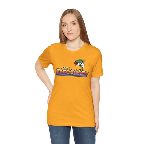 T-shirt manches courtes unisexe logo rétro Sega Bass Fishing Dreamcast années 2000 - Photo 34/109