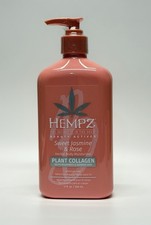 Hempz Sweet Jasmine  Rose Smoothing Herbal Body Moisturizer - 17oz  Pack 1 