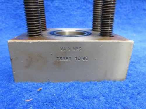 Haupt MFG Block Stil Flansch TSAEP 1 1/4" Pad, O-Ring, 3,75" x 2,75" x1,5" Stahl - Bild 2 von 7