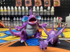 Pokemon Escala Mundo 1/20 Nidoking Evolution Line **Réplica** Limusina Estudio