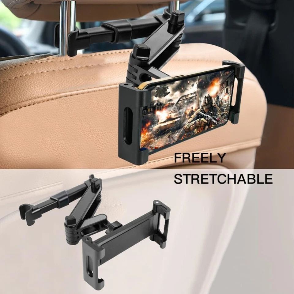 Tablet Halterung Auto Universal Kopfstützen KFZ Autohalterung iPad Galaxy Tab - Bild 3 von 4