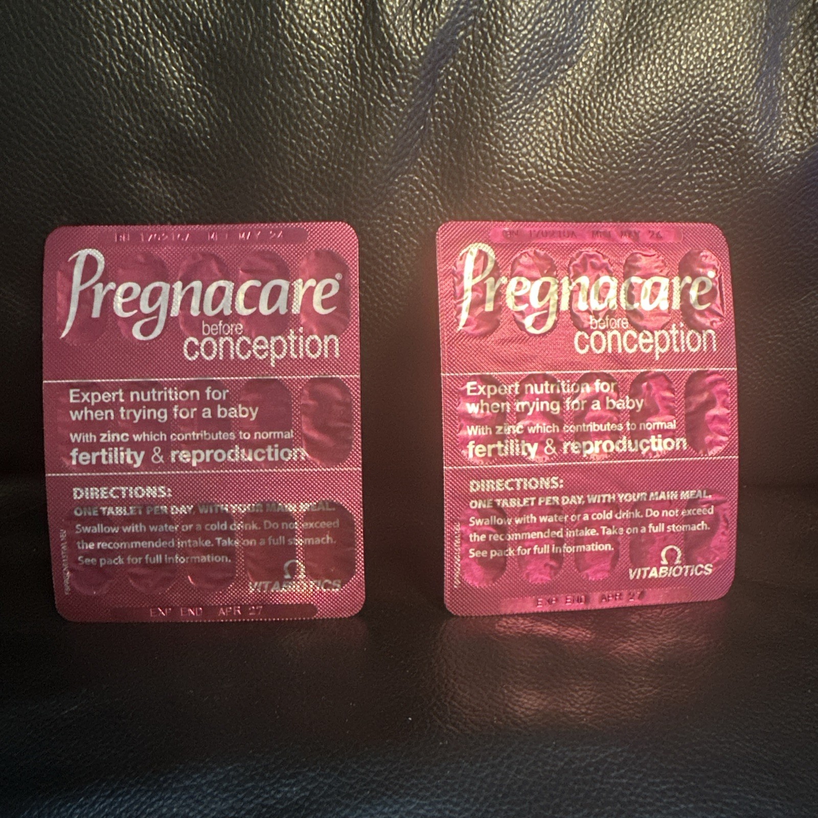 Vitabiotics Pregnacare Before Conception - 30 Tablets Exp 2027