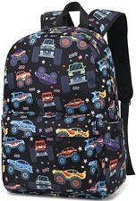 Preschool Backpack for Kids Boys Girls Toddler Backpack Monster Truck