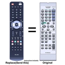 New Remote Control For JVC RM-SRX5040R / RM-SRX5042R