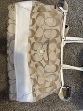 coach baby diaper bag/large tote A1261-F19202 signature Logo  