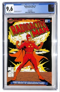 Radioactive Man #1 CGC 9.6 Bartcode Editon Bill Morrison Cover Bongo 93 (EJ) 166