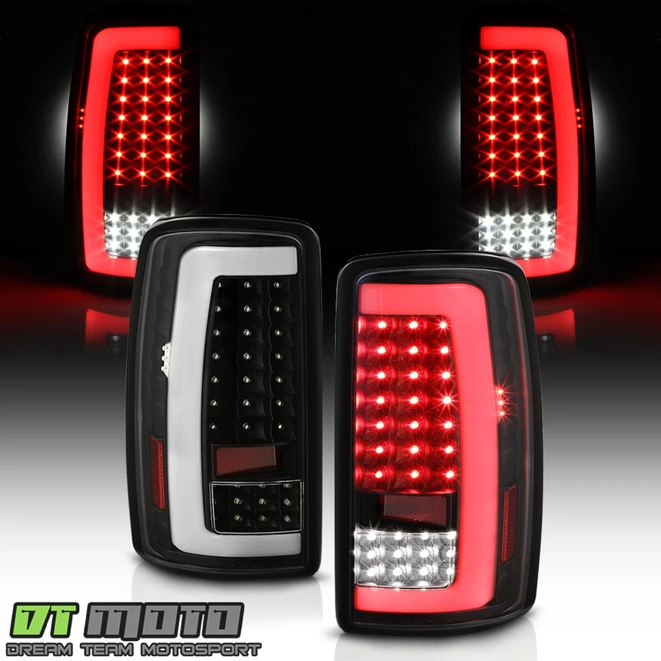 2000-2006 Chevy Suburban Tahoe GMC Yukon LED Tube Tail Lights Lamps Left+Right - Image 2 of 4