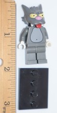 LEGO The Simpsons Scratchy Minifigure Series 1 - 71005 No Tail