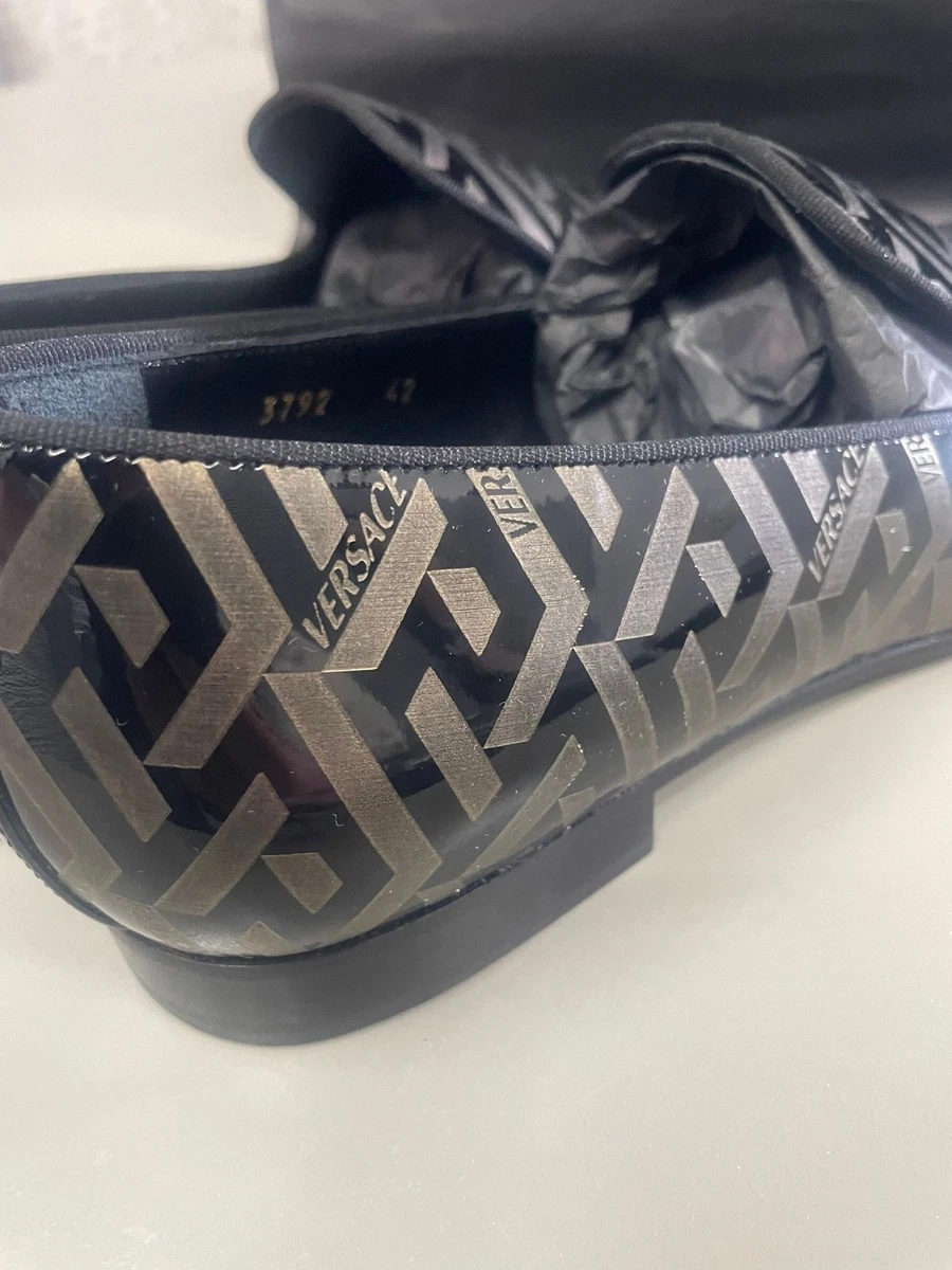 MOCASINES VERSACE mocasines mocasines pintura modelo noche 42