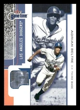 2001 Fleer Game Time #8 Adrian Beltre Los Angeles Dodgers