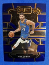 2023-24 Panini Select Concourse Vasilije Micic #92 Blue (RC) Free Ship/Toploader