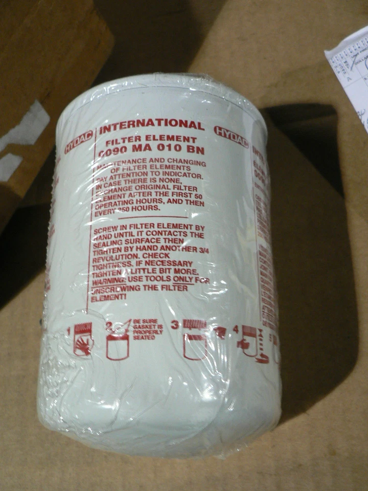 HYDAC FILTER MFBN90G10B 2.0/12 ELEMENT # 0090MA010BN