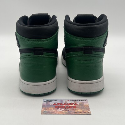 Size 10.5 - Jordan 1 Retro OG High Pine Green 2.0 Black