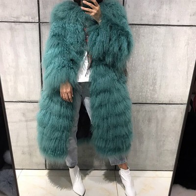 mongolian fur jacket