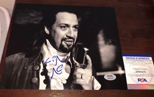 Lin Manuel Miranda Alexander Hamilton Signed Autographed 8x10 Photo PSA