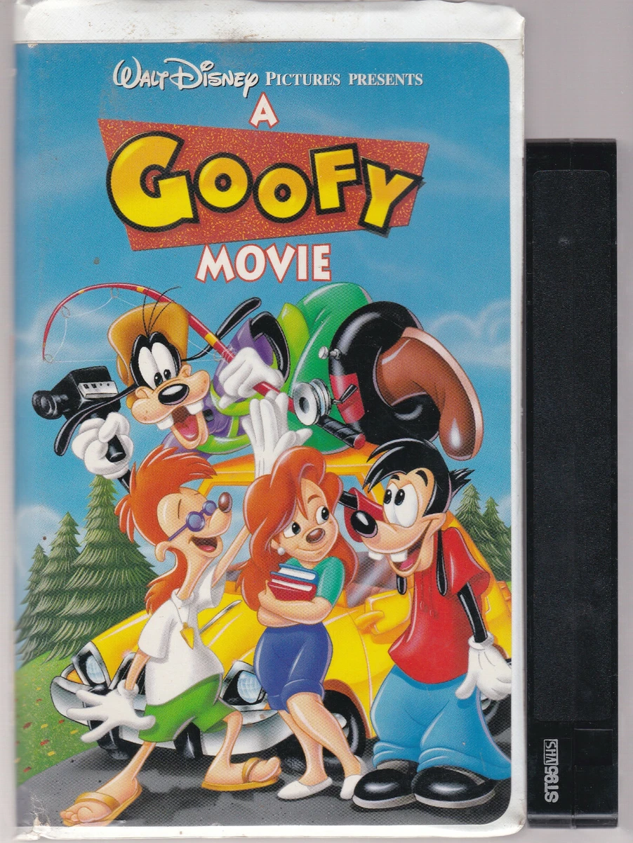 RARE VHS Video Tape A GOOFY MOVIE Big Box Clam Shell Disney
