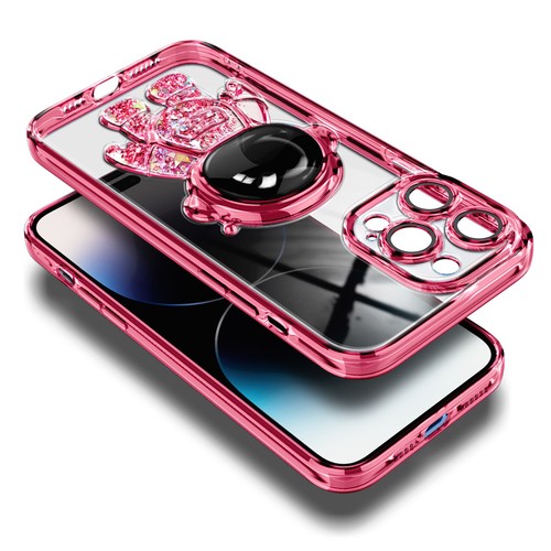 Per iPhone 14 13 12 11 Mini Pro Max XR 7 8 6S Plus custodia con protezione schermo - Foto 5 di 14