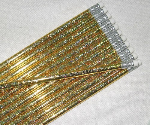 24 glitzernde personalisierte Bleistifte "Twinkler" - Bild 12 von 14