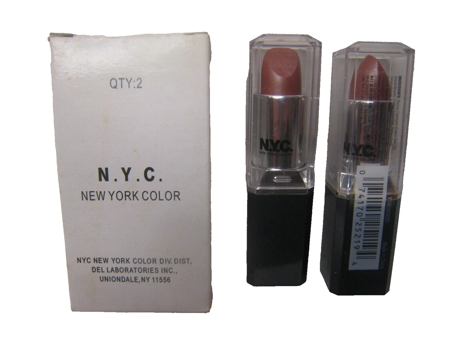 NYC Satin Lipsticks