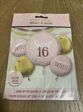 Sweet 16 Balloon Bouquet