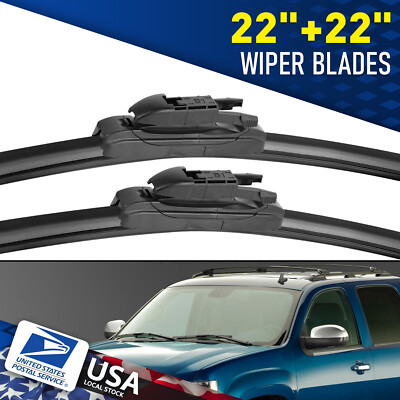#ad 22#x27;#x27; 22#x27;#x27; Windshield Wiper Blades For GMC Sierra 2007 2013 OEM Quality 2 pcs $13.89