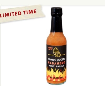 2 Packs Trader Joe's Sweet Potato Habanero Hot Sauce 5 oz