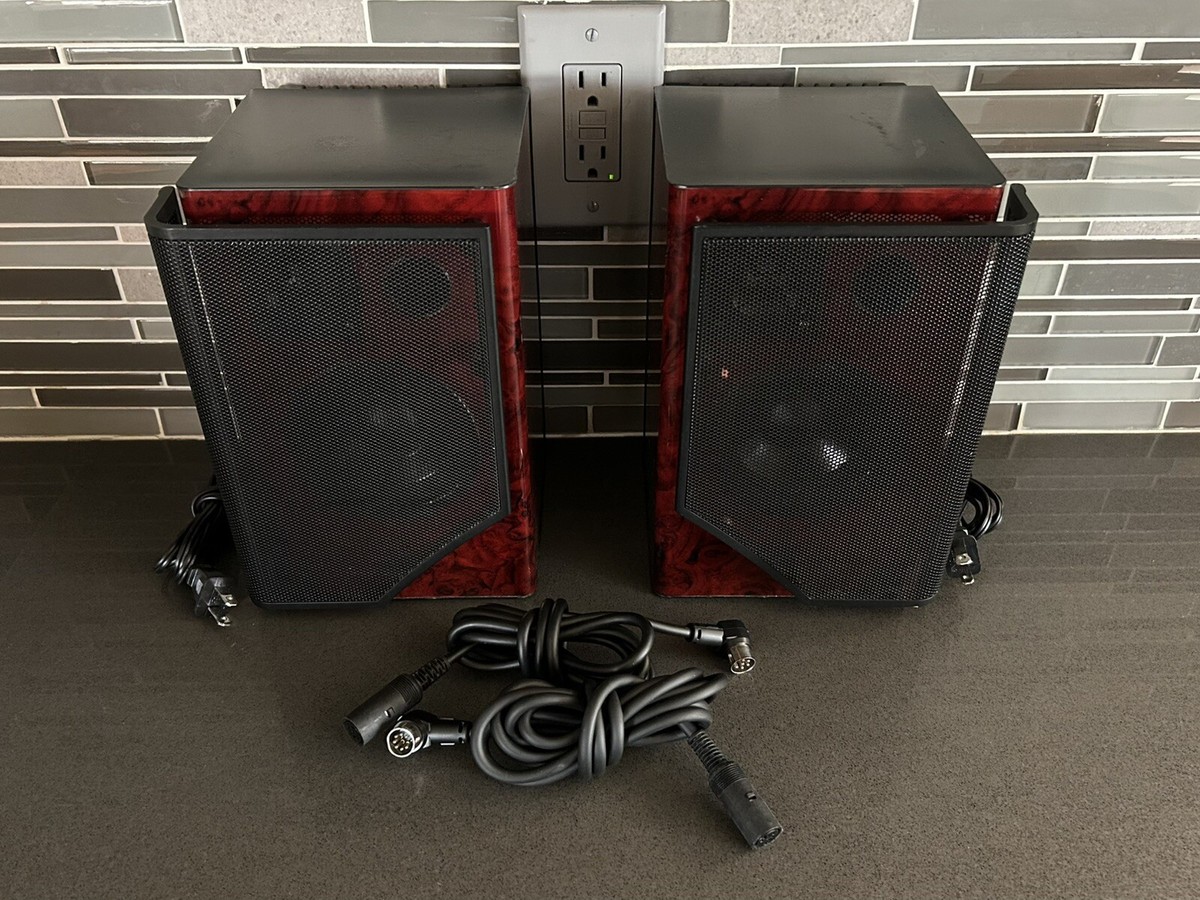 Vintage Marantz ARCH-1.01 Powered Woodgrain Speaker Pair for Arch