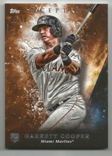 2018 TOPPS INCEPTION GARRETT COOPER ROOKIE RC ORANGE #'d 06/50 CARD #22 MARLINS