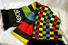 EBay Open 2023 Warm Winter Scarf Rainbow Colors Swag Merch New