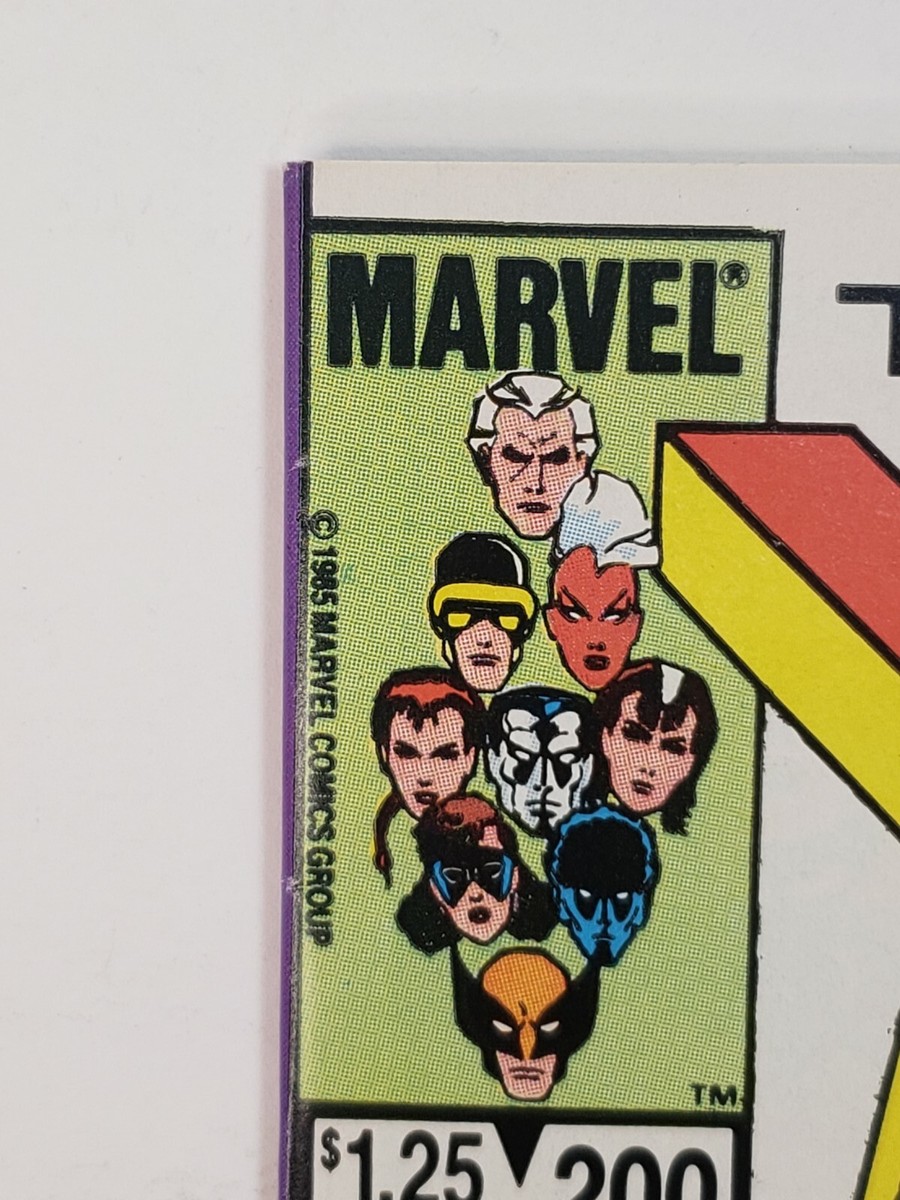 Uncanny X-Men 200 Marvel Comics DIRECT Trial of Magneto Copper Age