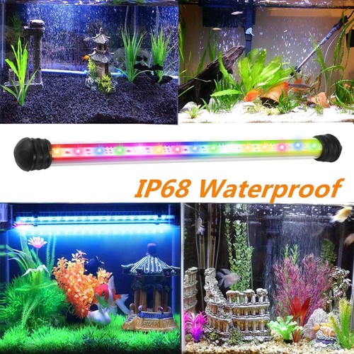LED Aquarium Lampe 19cm-90cm Leuchten Mollusken Beleuchtung RGB Aquariumleuchte - Bild 4 von 40
