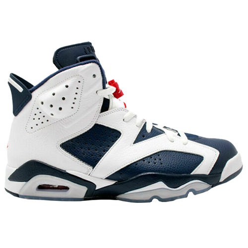 2024 Air Jordan 6 Retro Olympic White Midnight Navy (GS 2024 Air Jordan 6 Retro Olympic White Midnight Navy (GS