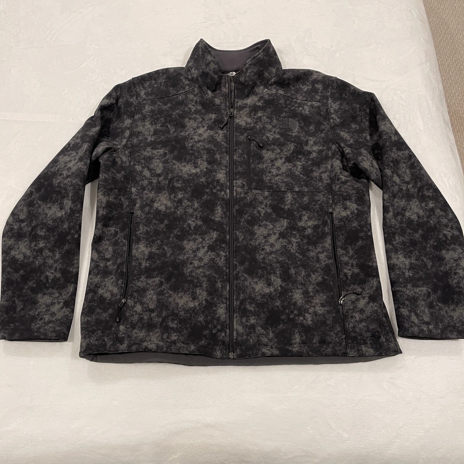 The North Face Apex Bionic Windwall Softshell Jacket Asphalt Gray Process XL