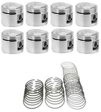 Silvolite Pistons Set8cast Rings For 1959-1966 Buick 401 Nailhead .030 Bore Silvolite Pistons Set8cast Rings For 1959-1966 Buick 401 Nailhead .030 Bore