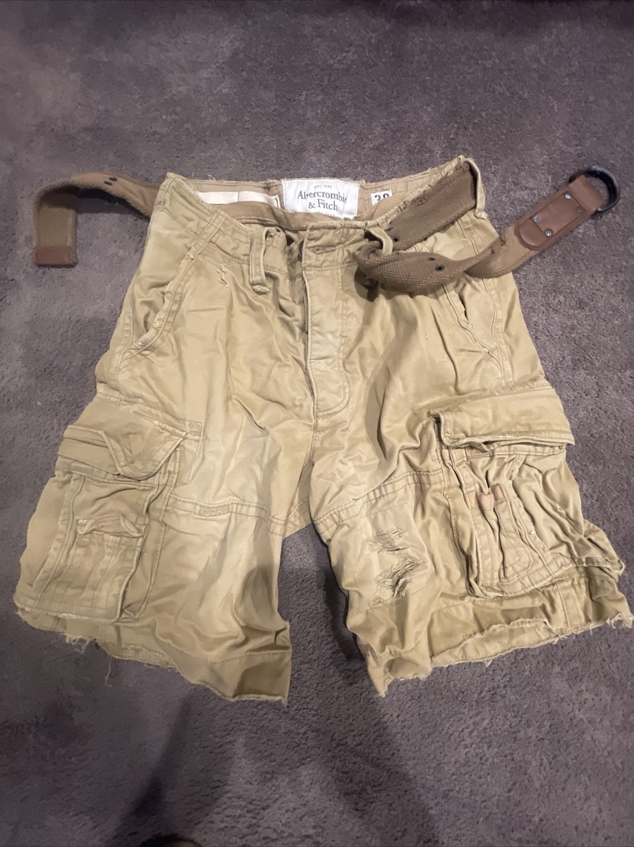 タグ付未使用 ABERCROMBIE & FITCH vintage cargo Vtg Y2K Abercrombie & Fitch Cargo Utility Pants Mens size